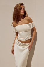 Load image into Gallery viewer, Audrina Top - Ivory
