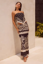Load image into Gallery viewer, Miranto Maxi Skirt - Milosa Black

