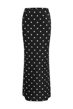 Load image into Gallery viewer, Blaine Maxi Skirt - Black Polka
