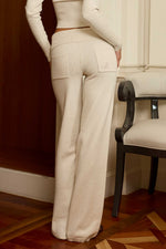 Load image into Gallery viewer, Mira Flared Pants  - Cream
