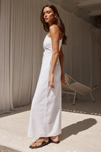 Harri Midi Dress - White