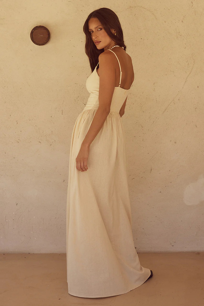 Zephy Maxi Dress - Sand