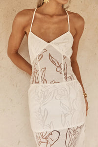 Sivan Maxi Dress - White