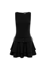 Load image into Gallery viewer, Fawn Mini Dress - Black
