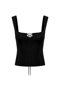 Jovana Bustier - Black