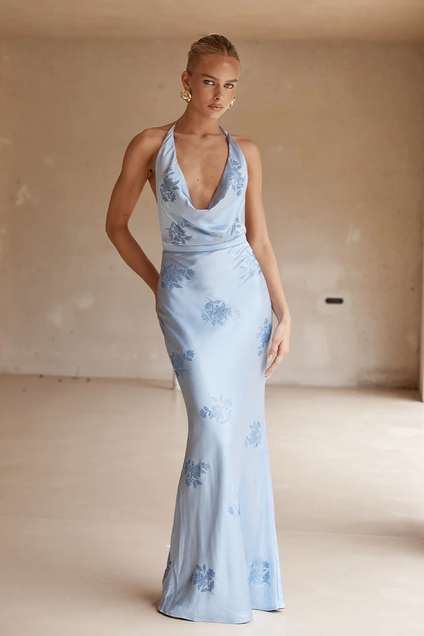 Sharlo Maxi Dress - Blue