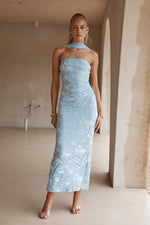 Load image into Gallery viewer, Sommer Midi Dress - Blue
