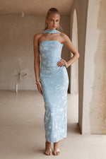 Load image into Gallery viewer, Sommer Midi Dress - Blue
