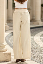 Load image into Gallery viewer, Rey Windbreaker Straight Leg Pant - Cream
