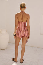 Load image into Gallery viewer, Mila Tailored Mini Shorts - Myley Peach

