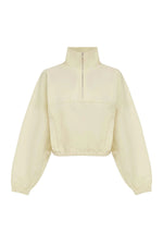 Load image into Gallery viewer, Rey Cropped Windbreaker - Cream
