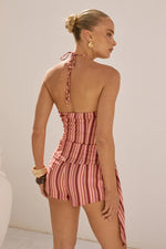 Load image into Gallery viewer, Myley Halter Wrap Top - Myley Peach
