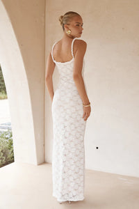 Sarta Maxi Dress - White