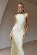 Load image into Gallery viewer, Adair Maxi Dress - Lemon
