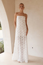 Load image into Gallery viewer, Kinera Maxi Dress - White
