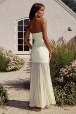 Load image into Gallery viewer, Remi Strapless Maxi Dress - Lemon

