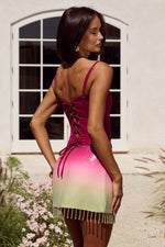 Load image into Gallery viewer, Valerie Lace Trim Bustier - Plum
