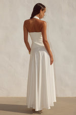 Load image into Gallery viewer, Odina Square Neck Maxi Dress - Ivory
