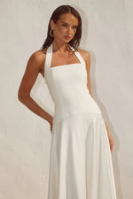 Load image into Gallery viewer, Odina Square Neck Maxi Dress - Ivory
