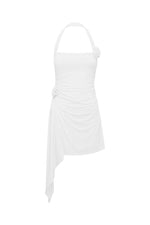 Load image into Gallery viewer, Justina Square Neck Mini Dress - Ivory

