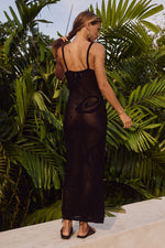 Load image into Gallery viewer, Milenia Midi Dress - Black
