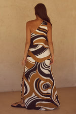 Load image into Gallery viewer, Katika Maxi Dress - Pantina Caramel
