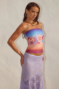 Mahina Bustier - Pink Ombre