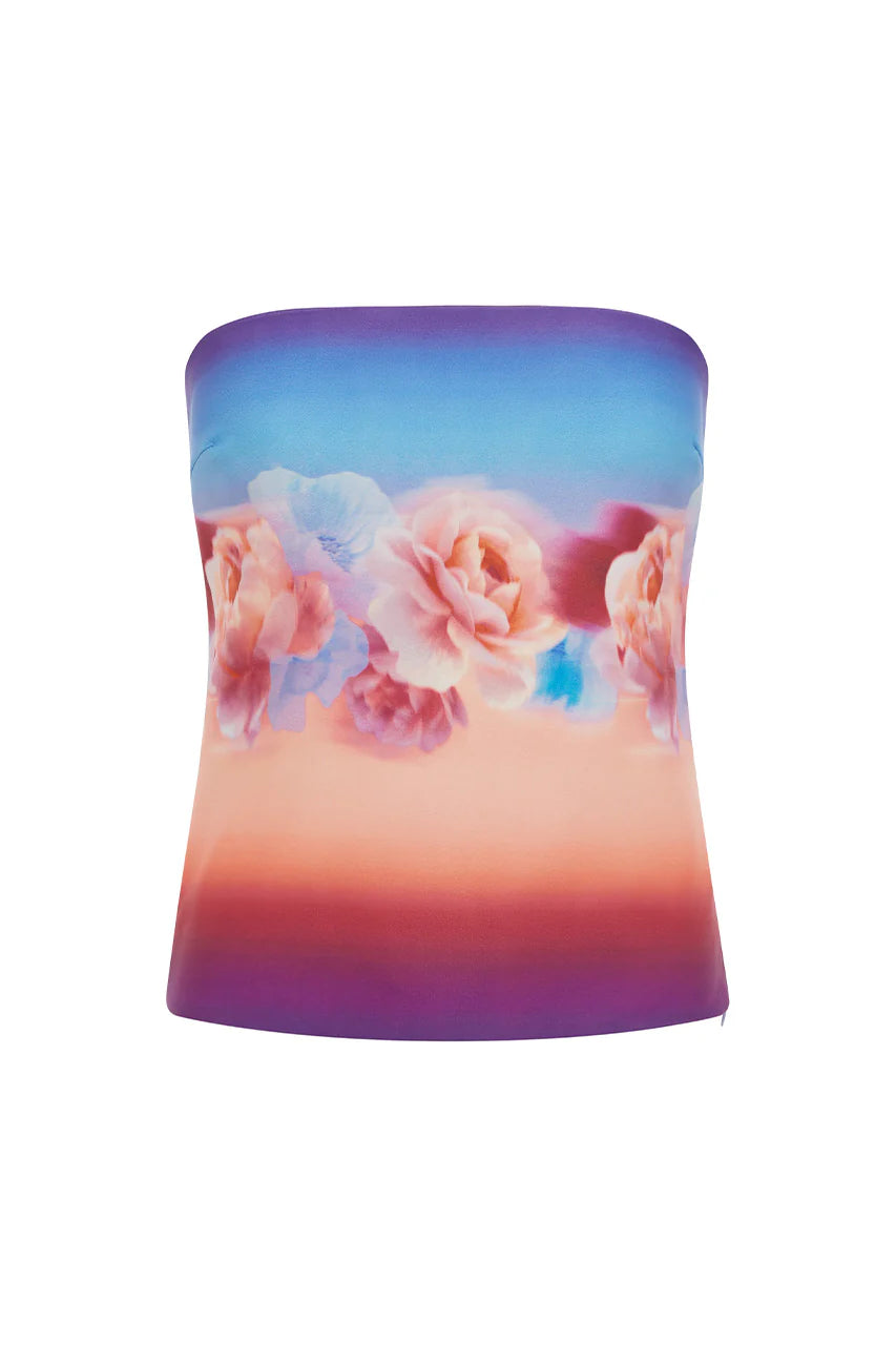Mahina Bustier - Pink Ombre