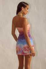 Load image into Gallery viewer, Ibiza Strapless Sequin Mini Dress - Nadia Pink Ombre
