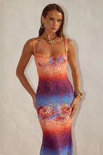 Load image into Gallery viewer, Serina Lace Maxi Dress - Nadia Pink Ombre
