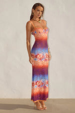Load image into Gallery viewer, Serina Lace Maxi Dress - Nadia Pink Ombre
