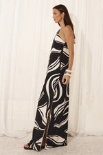 Load image into Gallery viewer, Katika Maxi Dress - Pantina Black
