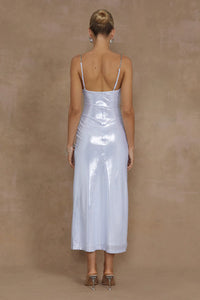 Denali Midi Dress - Silver