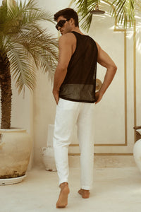 Mateo Singlet - Black