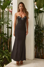 Load image into Gallery viewer, Beacon Maxi Dress - Black
