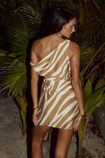 Load image into Gallery viewer, Stefani Mini Dress - Tan
