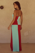 Load image into Gallery viewer, Elita Maxi Skirt - Jaffa/Blue
