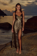 Load image into Gallery viewer, Cavani Maxi Dress - Gold
