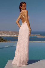 Load image into Gallery viewer, Ellerby Frill Trim Maxi Dress - Musk
