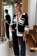 Load image into Gallery viewer, Bianki Shirt - Black/Sand
