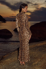 Load image into Gallery viewer, Saylor Maxi Dress - Leopard
