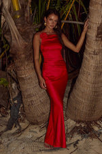 Load image into Gallery viewer, Pianni Maxi Dress - Red
