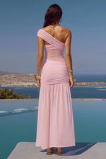 Load image into Gallery viewer, Sorelli One Shoulder Maxi Dress - Musk
