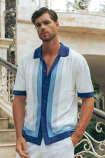 Load image into Gallery viewer, Darius Shirt - Blue Multi
