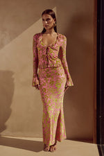 Load image into Gallery viewer, Zaida Maxi Skirt - Pink
