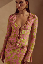 Load image into Gallery viewer, Zaida Top - Pink
