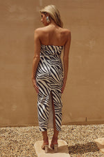 Load image into Gallery viewer, Malibu Midi Dress - Zebra
