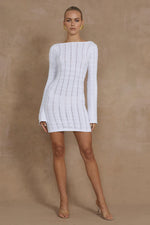 Load image into Gallery viewer, Montaro Mini Dress - White
