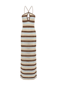Hazel Maxi Dress - Blue Multi