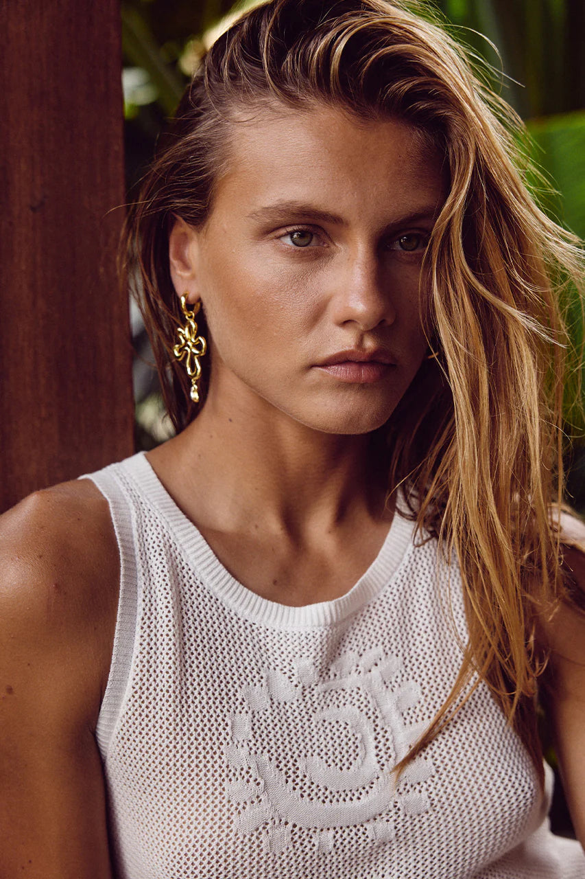 Milenia Mini Dress - White